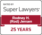 Super Lawyers 25 Years Rod Jensen